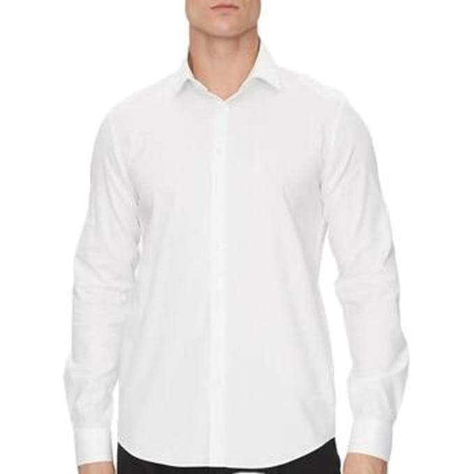 Overhemd Lange Mouw Calvin Klein Jeans Tonal Structure Slim
