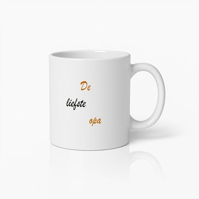Ontroerende Opa Mok – 'De Liefste Opa' Cadeau Idee