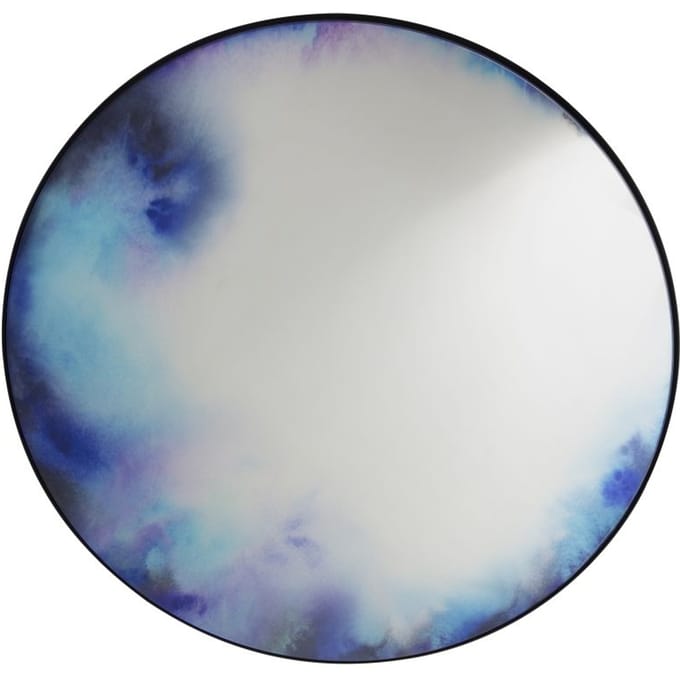 Petite Friture Francis Wandspiegel - blauw-lila - L
