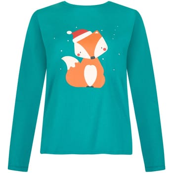 Nachthemd Lisca Pyjama rechte broek top M lang FOXY Cheek