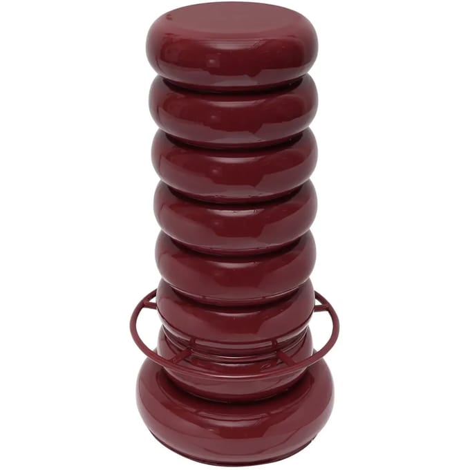 Leitmotiv Kruk Jill - Rood - 40x40x79cm - Modern