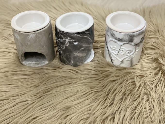 Geurbrander beton hart vormig