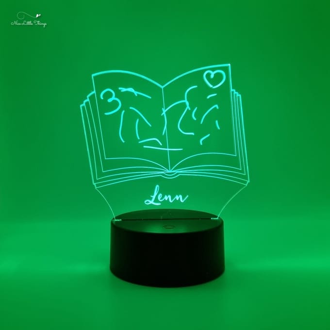 [Nice Little Things] - Gepersonaliseerde RGB LEDlamp - Tekenen met Licht - Boek