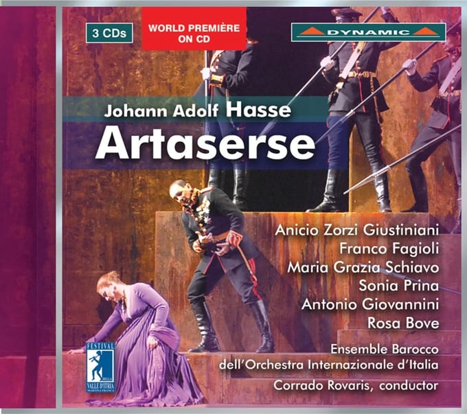 Ensemble Barocco Of The Orchestra Internationale D'Italia, Corrado Rovaris - Hasse: Artaserse (3 CD)
