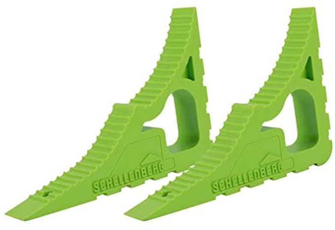 Raamstopper en deurstopper set van 2 - Lichtgroen