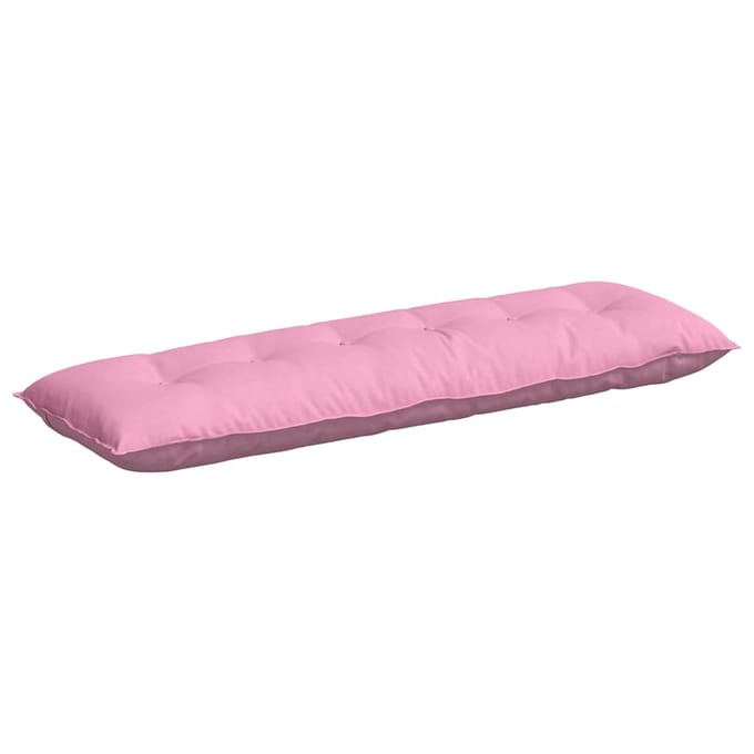 vidaXL - Rugkussen - Roze - 200 - x - 19 - x - 50 - cm - Stof