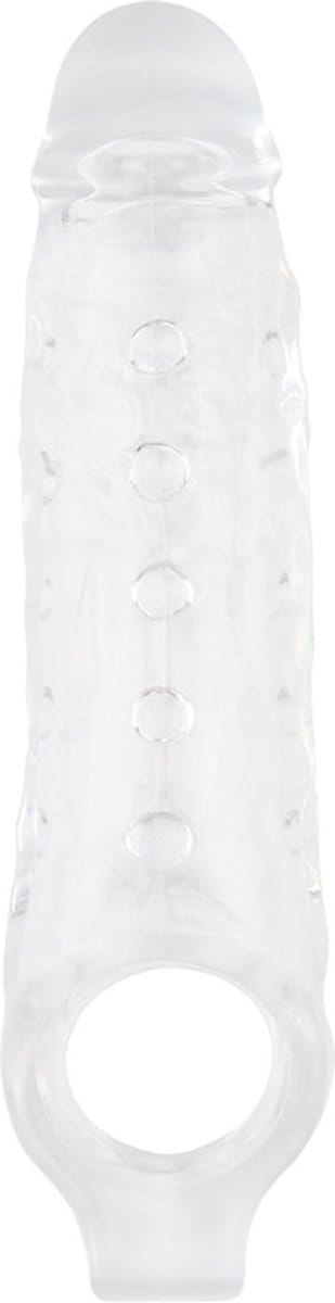 Chisa Novelties - Mighty Loop - Penis Sleeve Met Scrotum Lus - Transparant