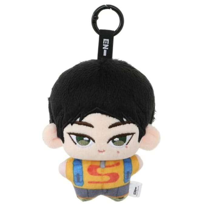 ENHYPEN x MINISO - Porte-clés Peluche Personnage SUNOO black