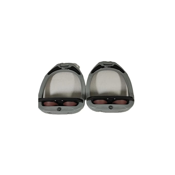 Veiligheidsstrijpers paardrijden Inclinatie Grip Zwart/Chocolade Flex-On Safe-On
