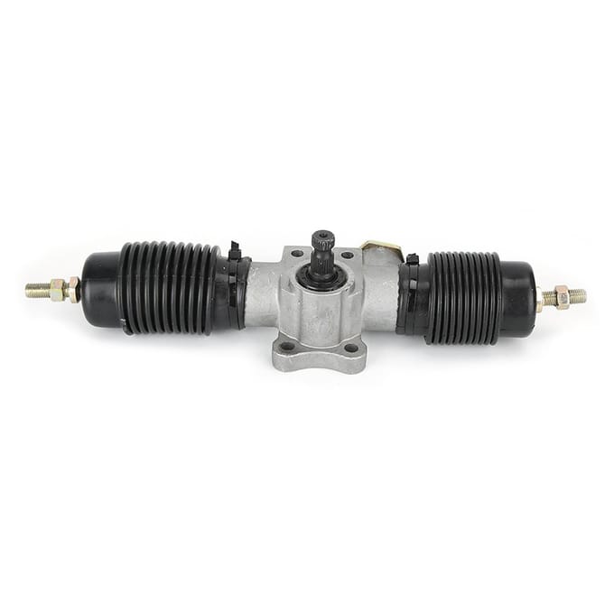 360mm Roestvrij Staal Stuurbekrachtiging Tandwielas Geschikt voor DIY China ATV UTV Fiets Onderdelen Accessoire gray
