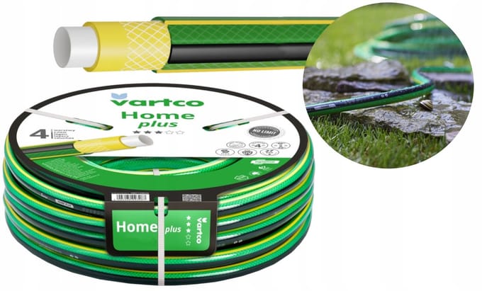 Vartco Tuinslang Home Plus 30m 1" - Duurzaam en UV-bestendig