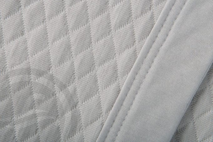 White Cloudz Zomerdeken - Afmeting: 220 x 260 cm - Kleur: Grijs