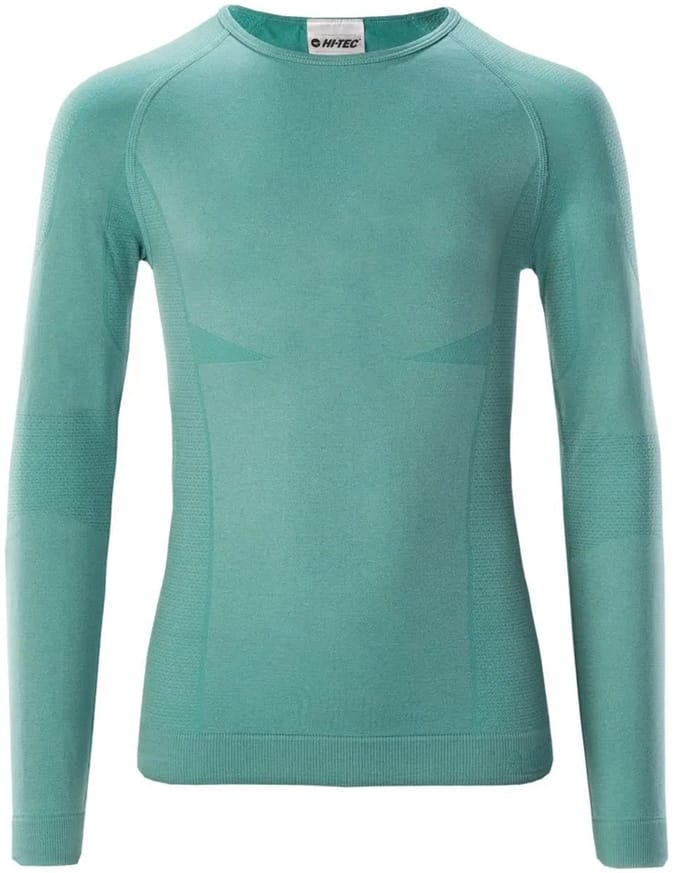 Hi-tec Hikro Top Junior Lange Mouwen Basislaag Groen 158-164 cm Meisje
