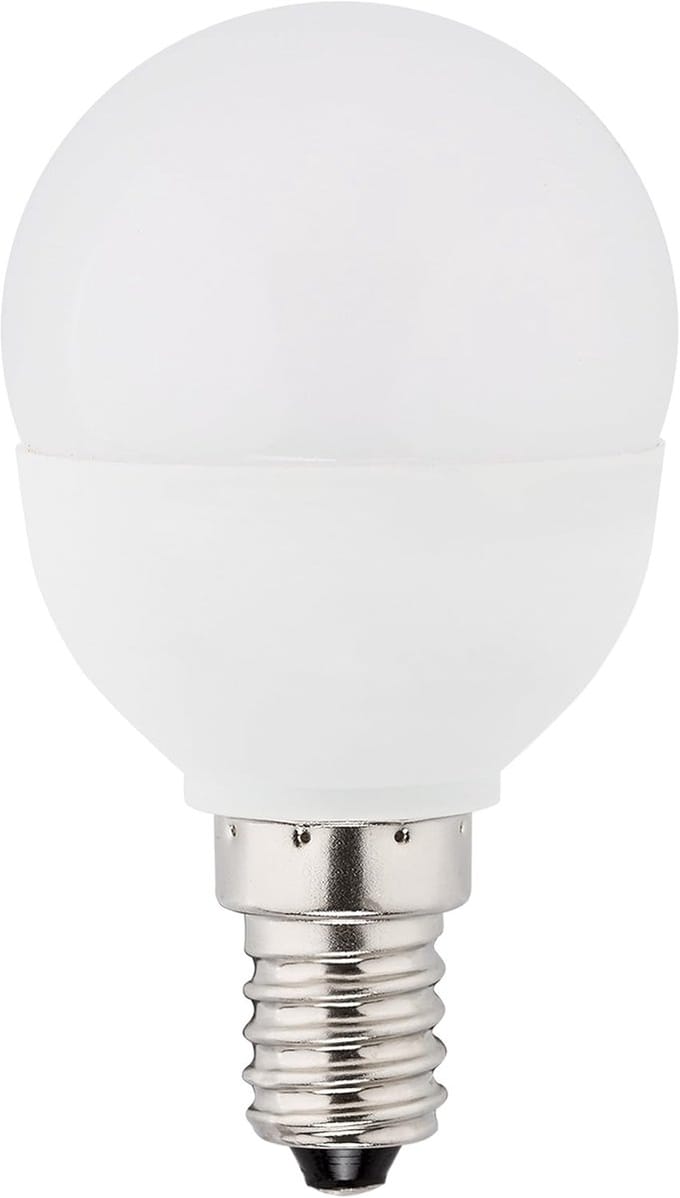 Müller-Licht 400032 LED-lamp Energielabel A+ (A++ - E) E14 Kogel 3 W = 25 W Warmwit (Ø x l) 45 mm x 79 mm 1 stuk(s)