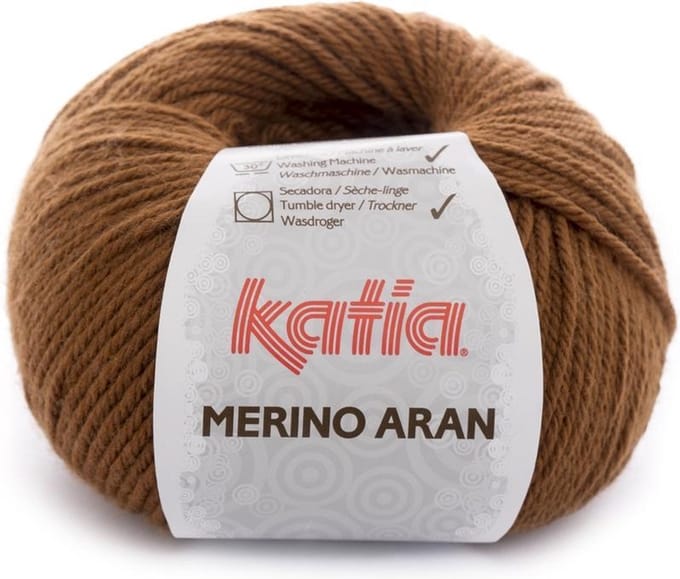 Katia Merino Aran - 37 lichtbruin - Merinogaren