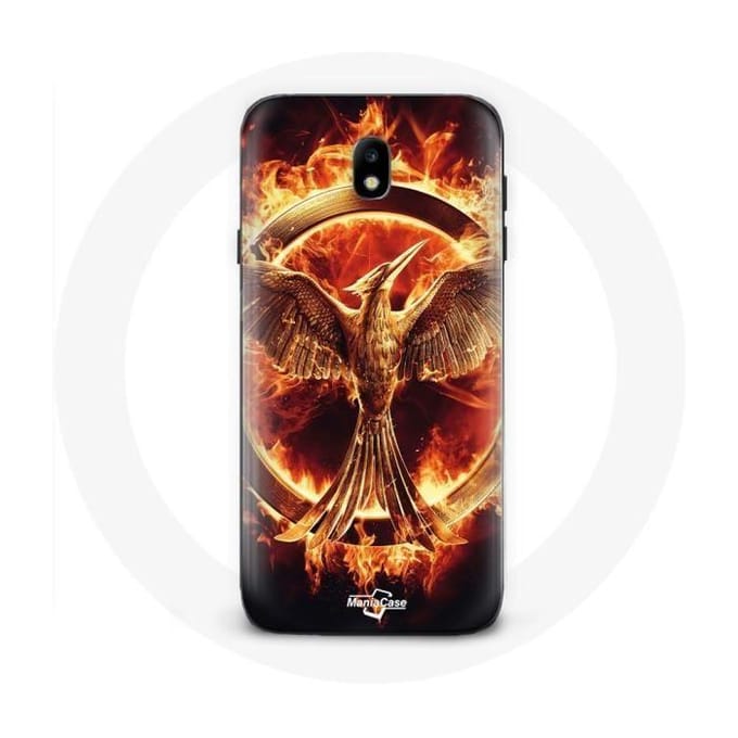 Coque Samsung Galaxy J3 2017 Hunger Games Film Logo