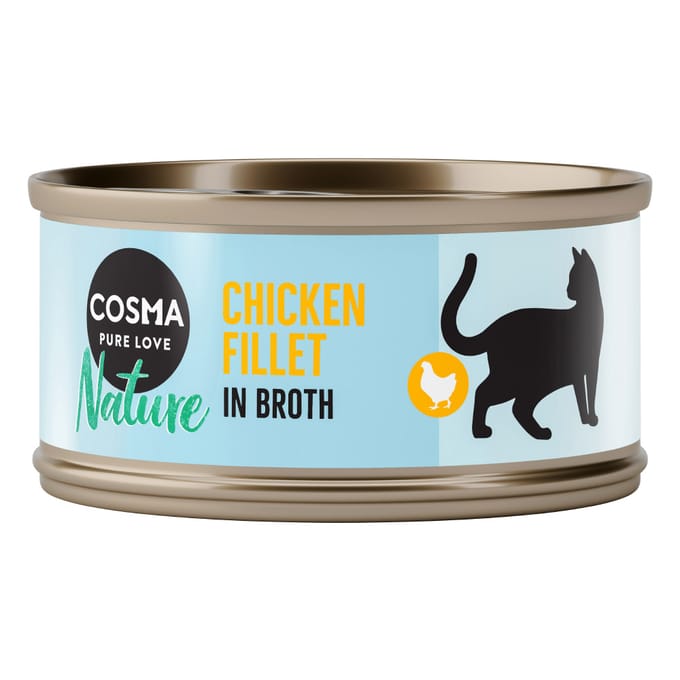 6x70g Nature Kipfilet Cosma Kattenvoer