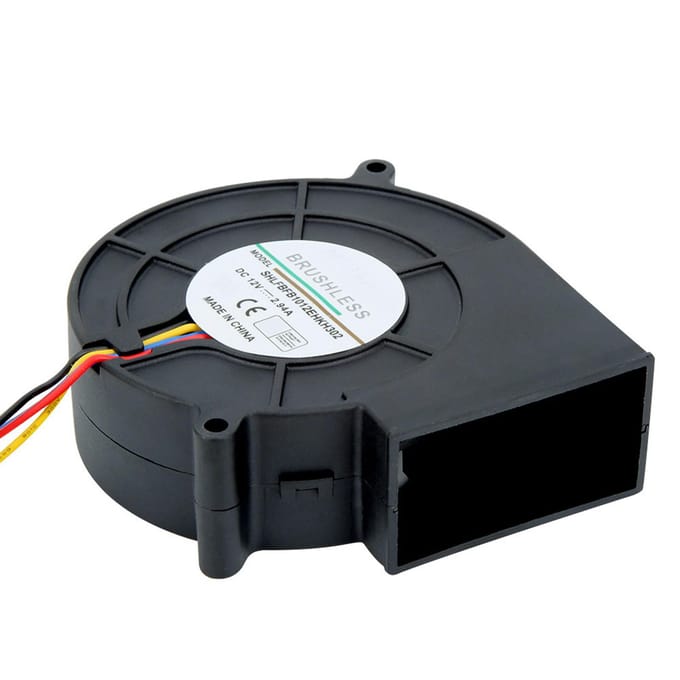 BBQ Ventilator Luchtblazer voor Barbecue Picknick Kamperen Vuur Houtskoolstarter 12V 2.94A wit