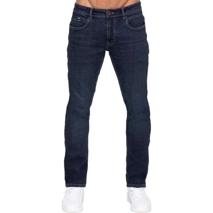 Enzo Milano | Heren stretch tapered jeans
