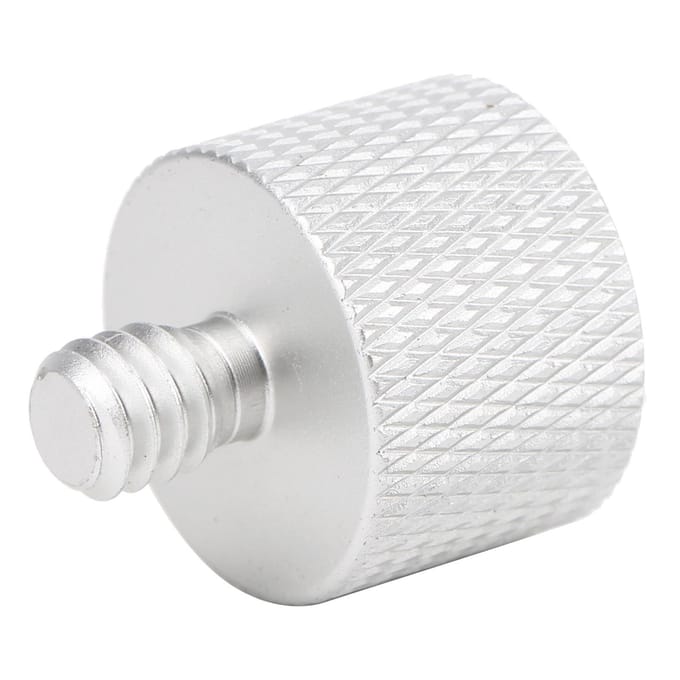 Microfoonstandaard Adapter 5 8 Inch Vrouwelijk naar 1 4 Inch Mannelijk Schroefdraad Adapter voor Microfoonstandaard Bevestiging White