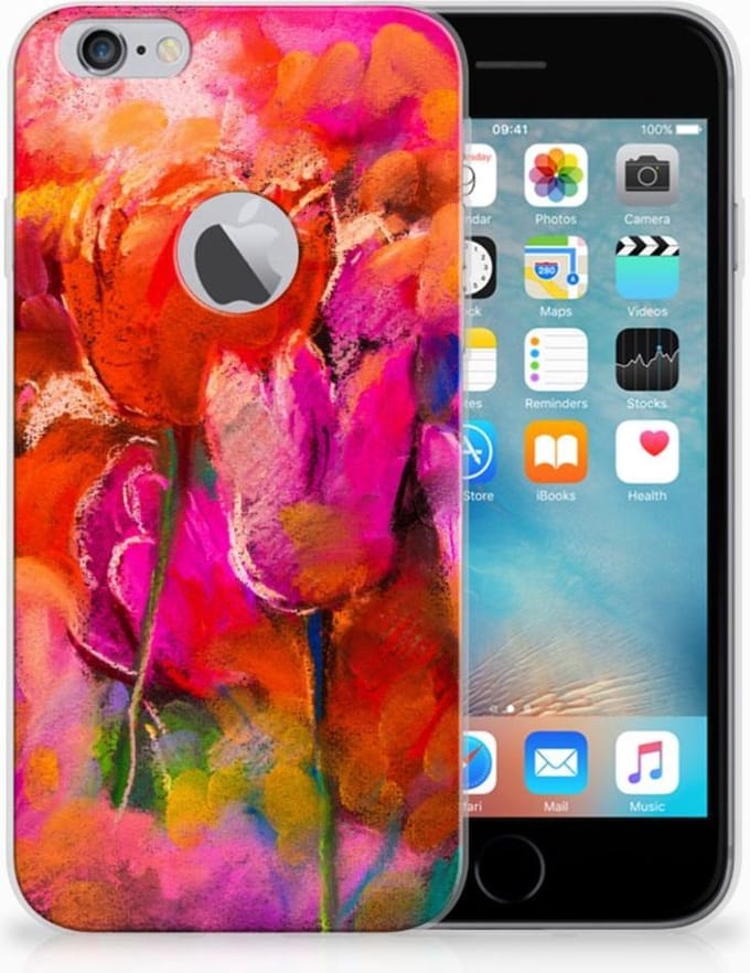 Back Cover voor Hoesje maken Apple iPhone 6 Plus | 6s Plus Tulips
