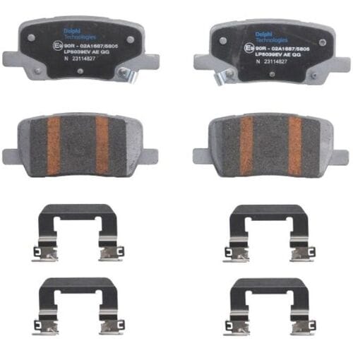 Remblokset, schijfrem DELPHI LP5039EV