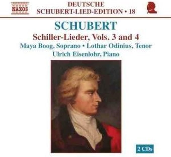 Maya Boog, Lothar Odinius, Ulrich Eisenlohr - Schubert: Schiller Lieder Vol. 3 & 4 (2 CD)