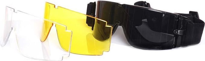 101Inc Goggles zwart
