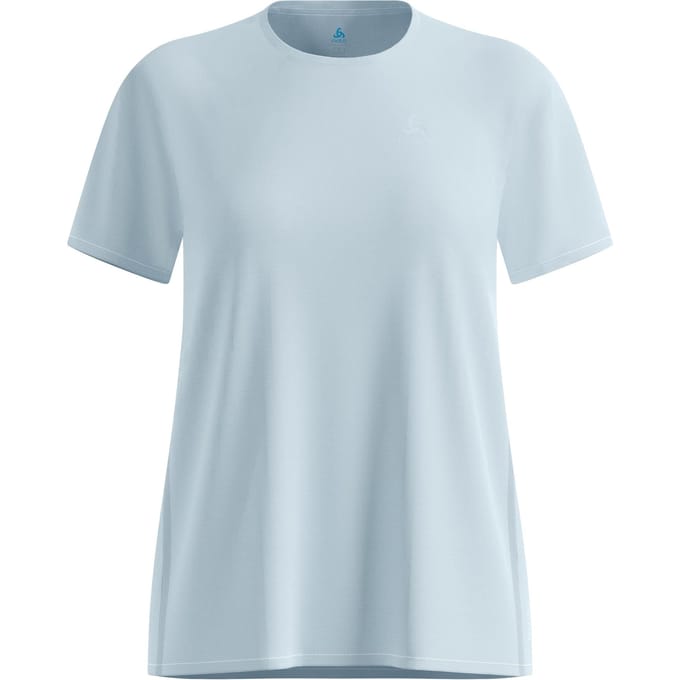 Odlo Zeroweight Chill-Tec Hardloopshirt Dames-lichtblauw
