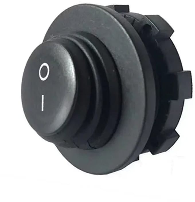 ProRide Marine Boot Tuimelschakelaar ON-OFF - 12V/20A - 24V/10A - Zwart