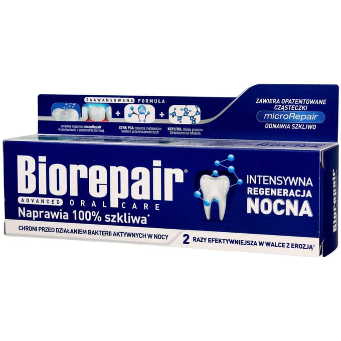 Biorepair Soin Buccal Dentifrice Nuit 75ml