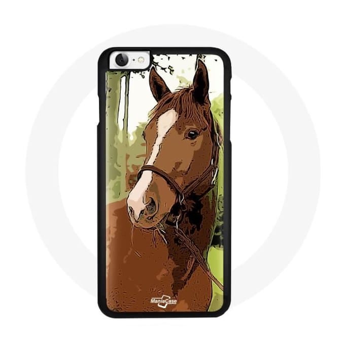 IPhone 4 van het Paard van het kwart Hoesje
