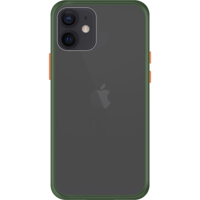 iPhone 11 Back Cover - Groen/Transparant
