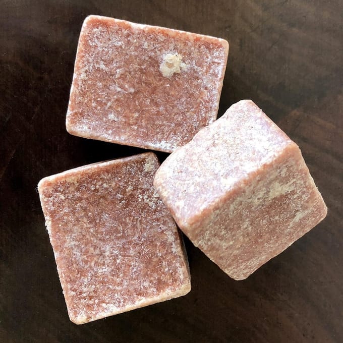3x Marokkaanse amberblokje