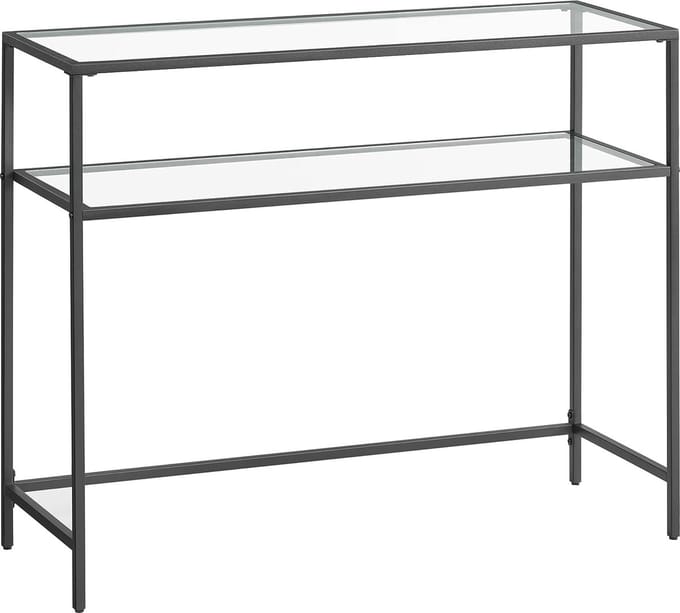 FurnStar - Dressior - Console tafel - Sidetable - 100x80x35cm – Zwart