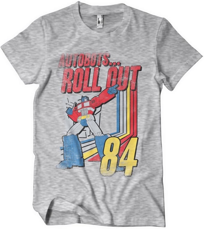 Transformers Autobots - Roll Out T-shirt, heathergrijs