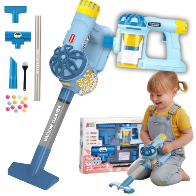 Blauwe Verticale Stofzuiger Voor Kinderen [M-Odkurzacz2]