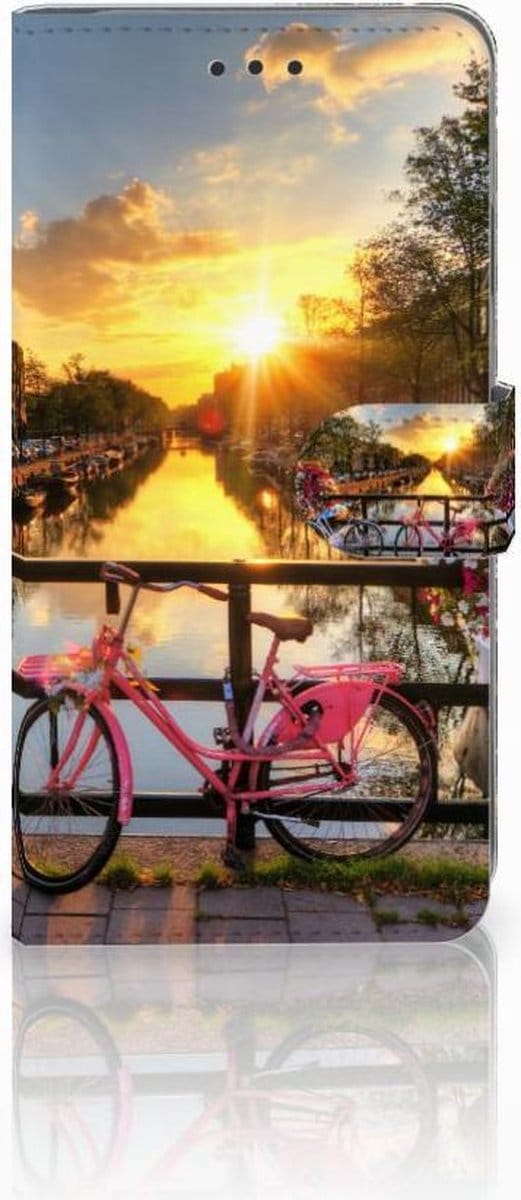 Apple iPhone Xs Max Flip Cover Amsterdamse Grachten