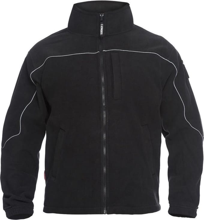 FE Engel Fleece Jas 1154-227 - Zwart 20 - 4XL