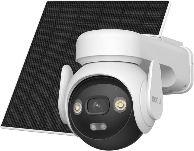 5MP 4G LTE Solar Bewakingscamera voor Buiten met 360° PTZ en Nachtzicht