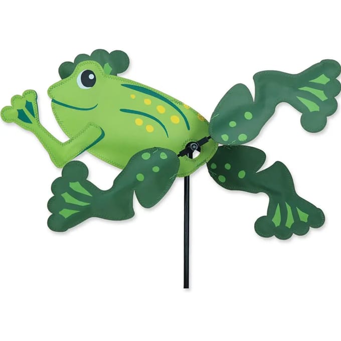 Windwijzer Premier Kites Whirligig 13 In. Frog