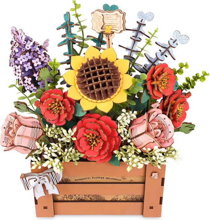 Wood Art - Wooden Bloom Box