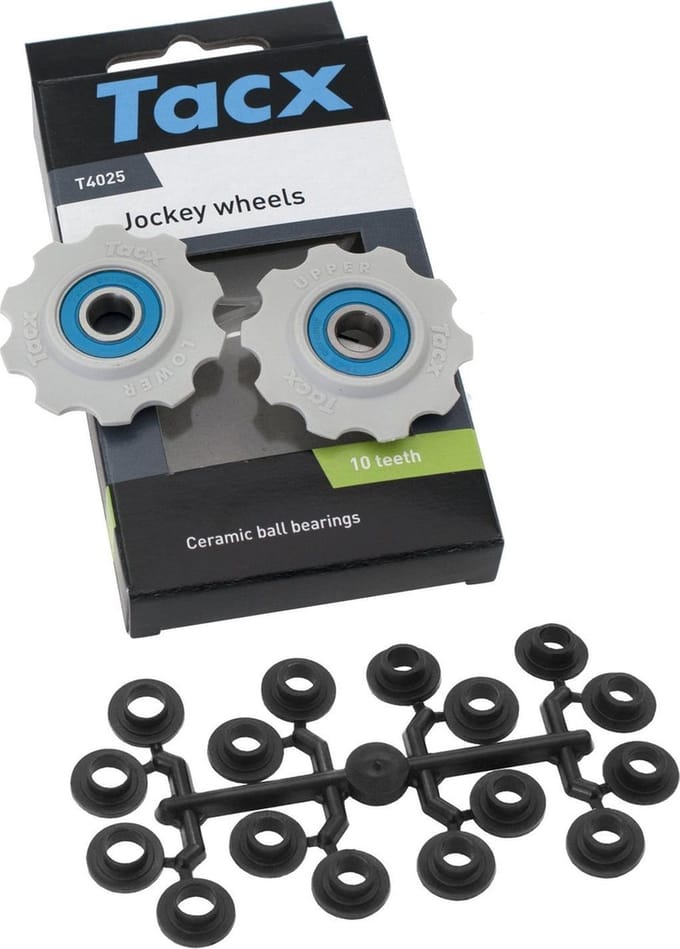 Tacx T4025 Derailleurwieltjes Keramische kogellagers