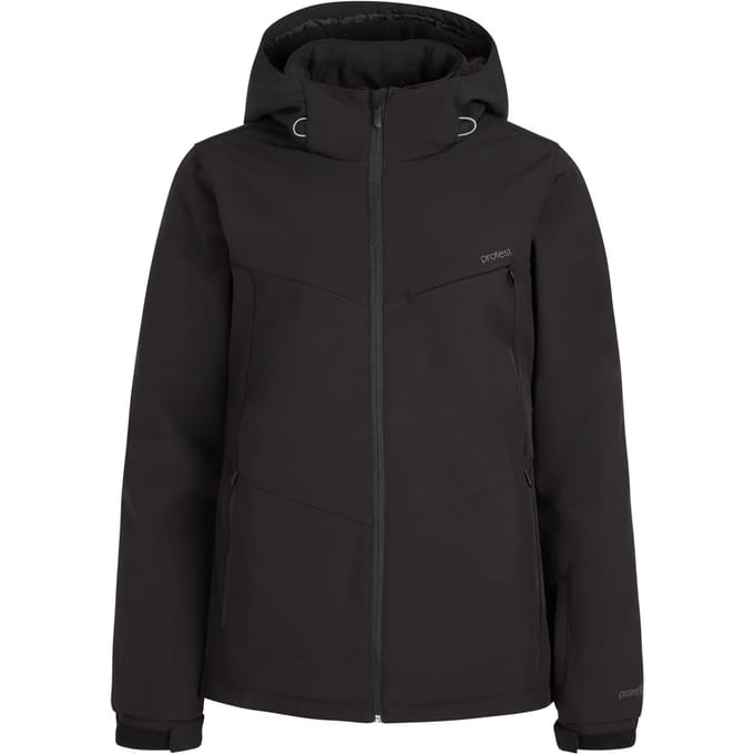 Protest Prtsuzanaios – Winterjas Dames – Waterafstotende afwerking – Skijas – True Black