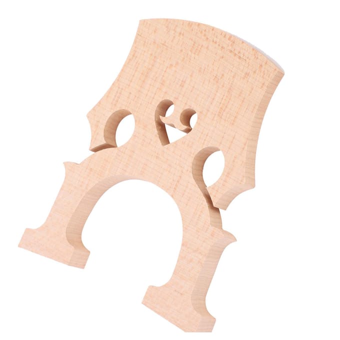 Vervangende onderdelen voor cellobrug van esdoornhout voor 44-34 cello's (44) beige