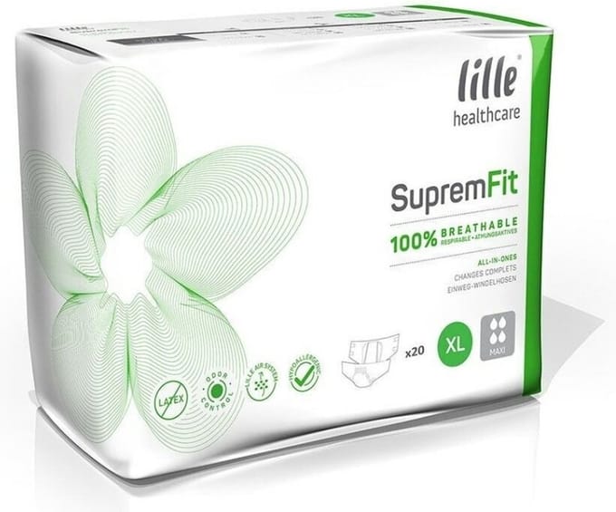 Lille Suprem Fit Maxi XL - 6 paquets de 20 protections