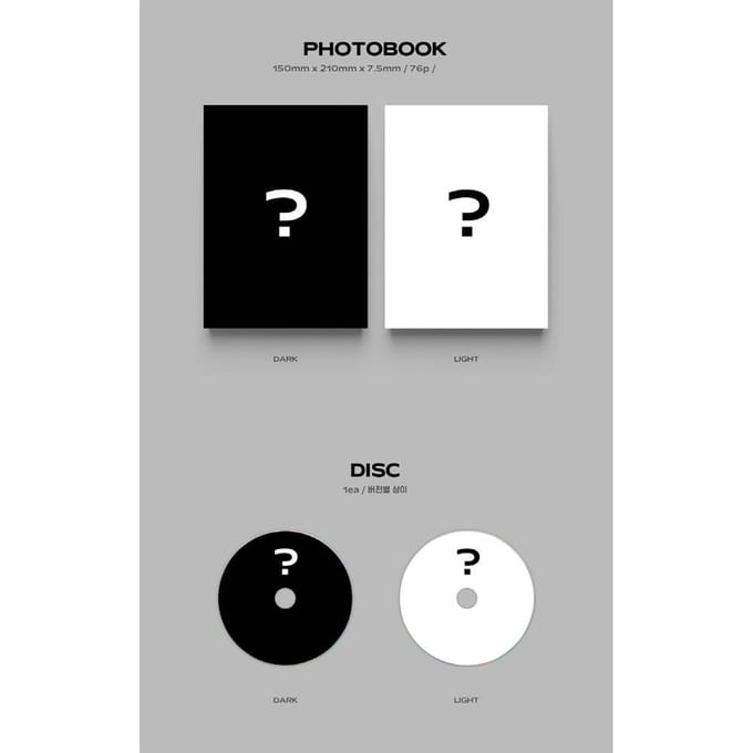 AB6IX - DE TOEKOMST IS VAN ONS : LOST 7e Mini-album RANDOM gray