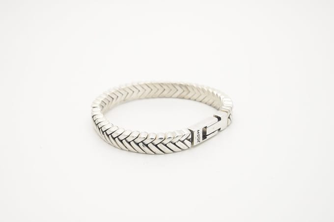Josh-3505-Armband-Zilver-Heren-21,5cm