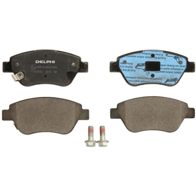 Remblokset DELPHI LP2478, voor