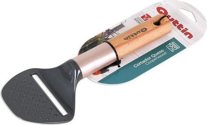 Quttin Kaasschaaf | Tarwevezel | RVS | Vegan | Duurzaam | Ergonomisch